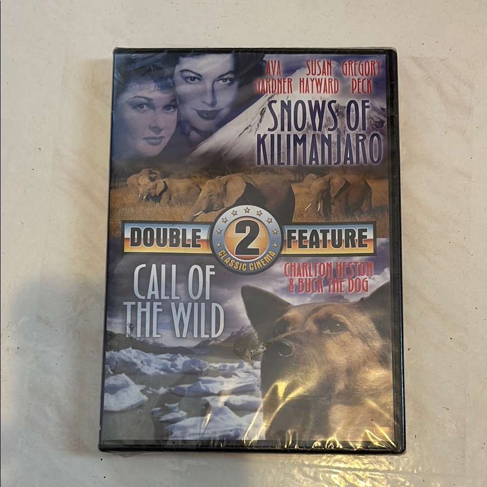 Double Feature DVD: Snows of Kilimanjaro & Call of the Wild 2 MOVIES